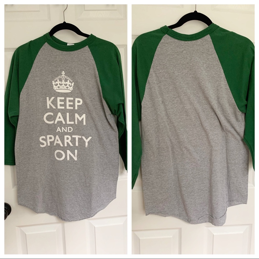 💕 Michigan State University Baseball Tee